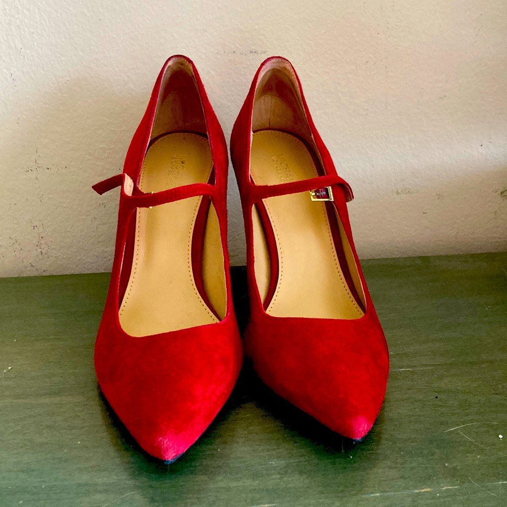 Michael Kors Red 4” High Heels